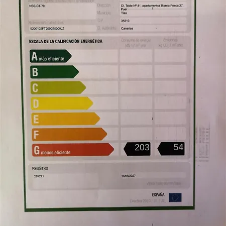 아파트 Buena Pesca 27 *
